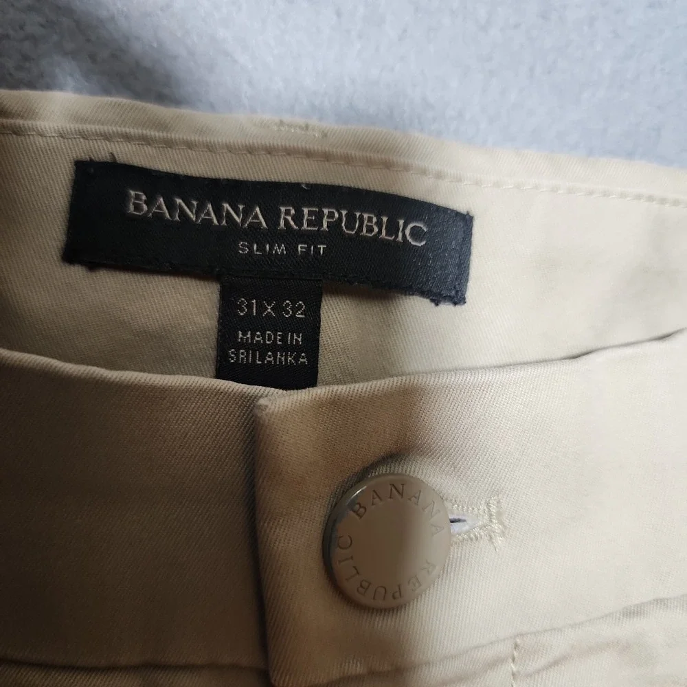 banana republic pants menslim Fit 31x32